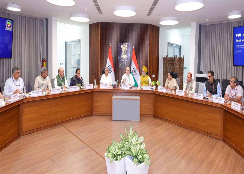 अमित शाह की मौजूदगी में MCD-NDDB के बीच हुआ करार, CM रेखा बोलीं- यमुना स्वच्छता अभियान को मिलेगा बल