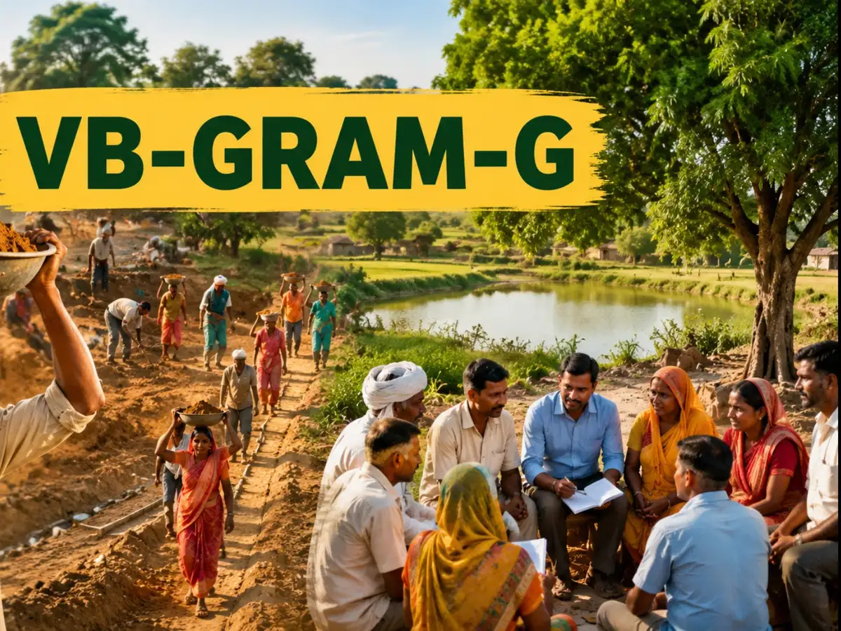 VB-GRAMJI योजना लागू: हरियाणा में अब ₹409 प्रतिदिन मजदूरी, 7 दिन में होगा भुगतान, गड़बड़ी पर ₹10 हजार जुर्माना