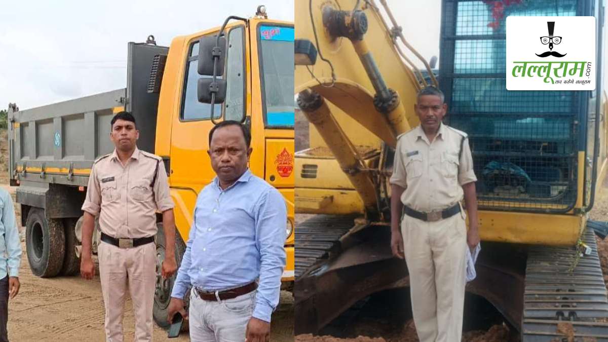 CM साय के निर्देश पर अवैध खनन पर बड़ा एक्शन: अलग-अलग जिलों में ताबड़तोड़ कार्रवाई, जेसीबी और ट्रैक्टर समेत कई वाहन जब्त, लाखों का ठोका जुर्माना