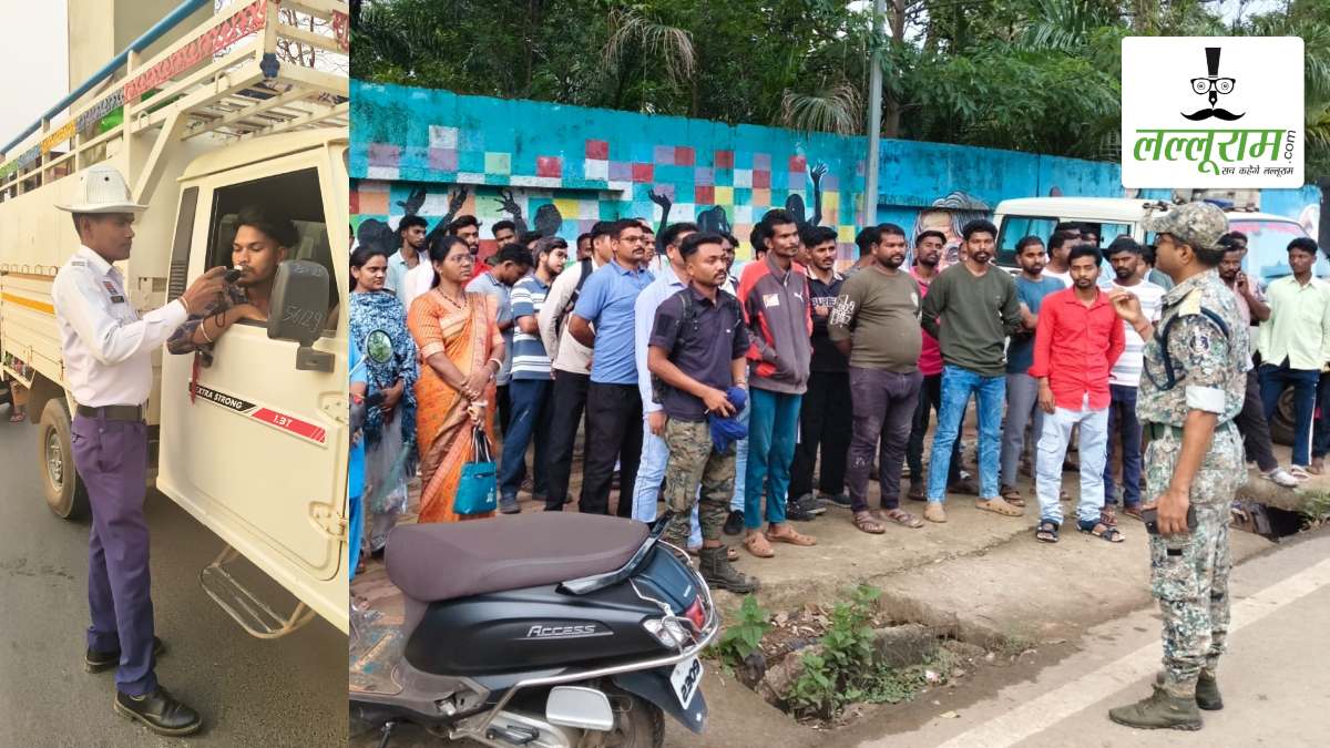 यातायात नियम तोड़ने वालों पर पुलिस की सख्त कार्रवाई: विशेष जांच अभियान के दौरान 62 लोगों का काटा चालान, सड़क सुरक्षा के लिए दिलाई शपथ