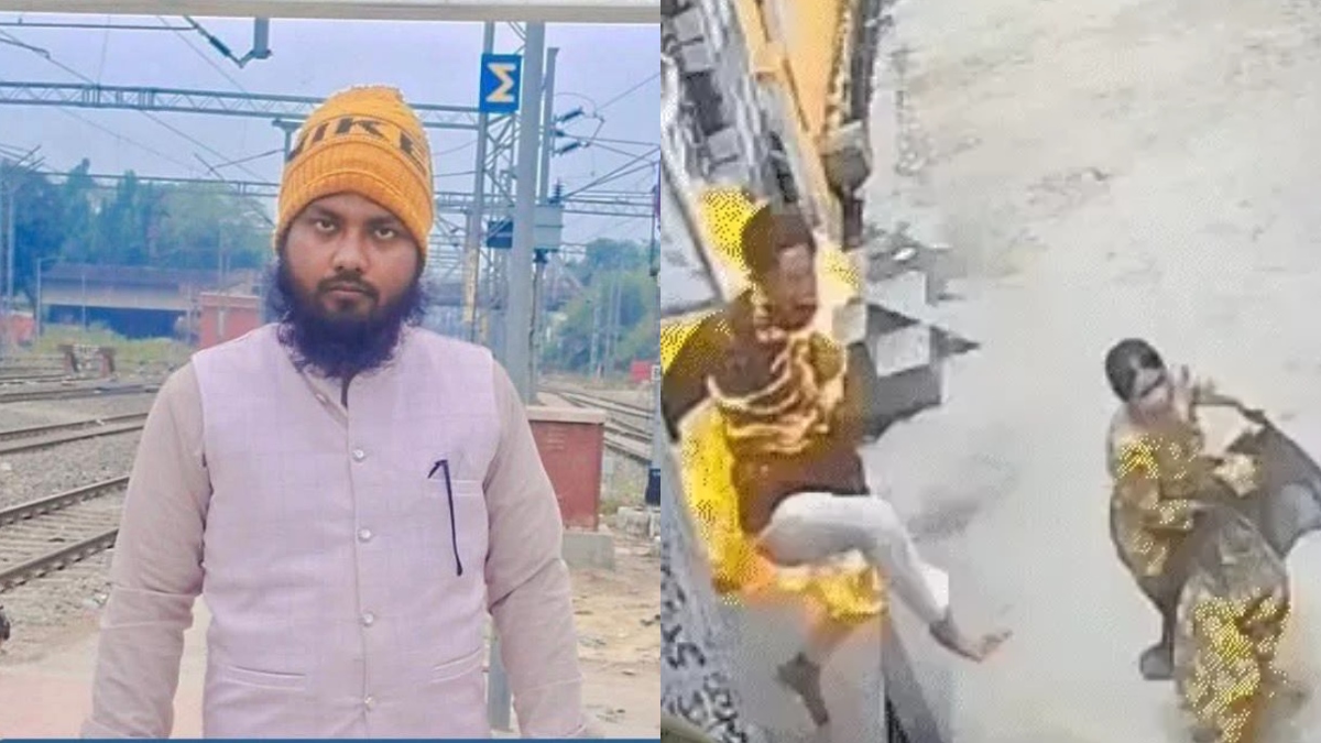 बरेली में लपटों से घिरे दौड़ते दिखे मुअज्जिन अब्दुल कादिर, बोले- पत्नी ने पेट्रोल छिड़ककर जला दिया