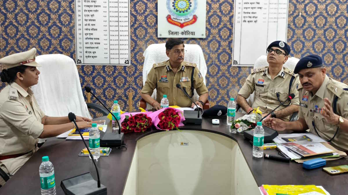 नौगई हत्याकांड पर कोरिया पुलिस की अब तक की कार्रवाई सही दिशा पर- DGP अरुण देव गौतम