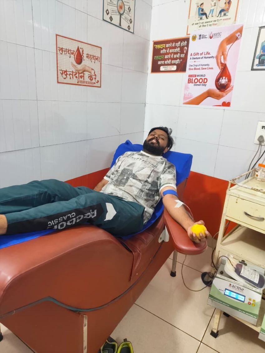 भिवानी के रक्तवीरों ने पेश की इंसानियत की मिसाल: समय पर रक्तदान कर बचाई गर्भवती महिला और बच्चे की जान