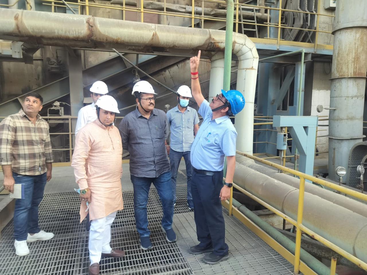 सोनीपत-पानीपत क्लस्टर के वेस्ट टू एनर्जी प्लांट का स्वच्छ भारत मिशन के उपाध्यक्ष सुभाष चंद्र ने किया निरीक्षण