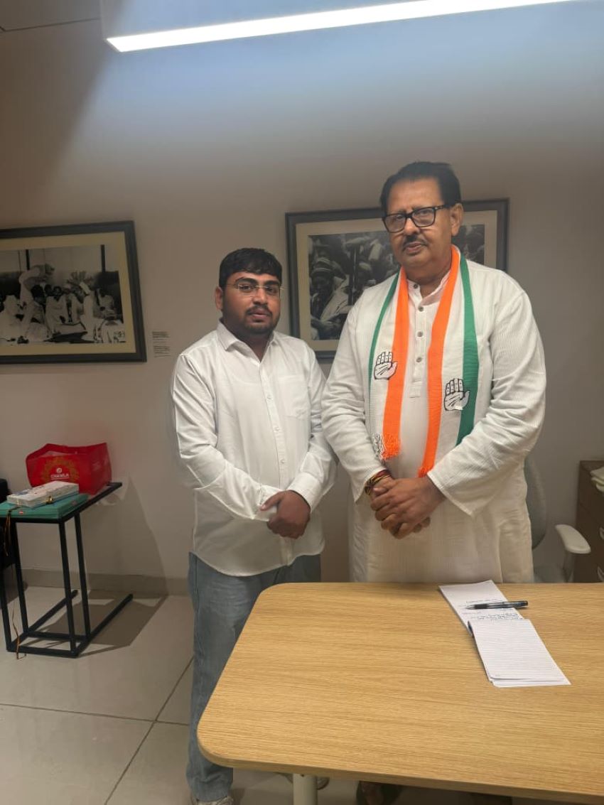 भिवानी: हरियाणा कांग्रेस प्रभारी संजय दत्त से मिले मनजीत लांग्यान, कहा- युवाओं को मिलेगी नई दिशा