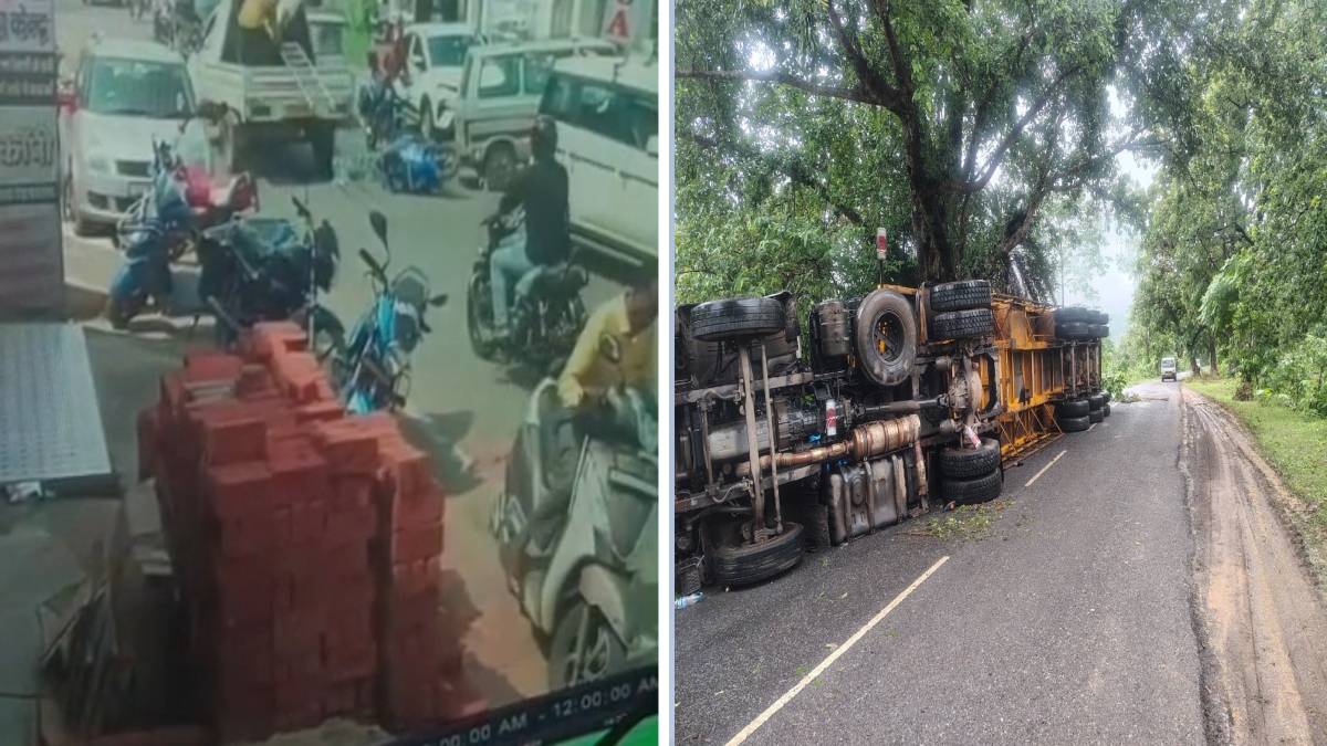 सड़क हादसों में तीन की मौत: बाइक सवारों को ट्रक ने मारी टक्कर, महिला को विद्युत विभाग की गाड़ी ने  कुचला