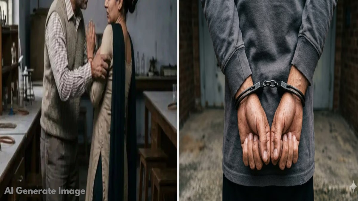 पूजा-पाठ की आड़ में महिला से छेड़छाड़: ताबीज पहनाने के बहाने कमरे में बुलाकर की अश्लील हरकत, पुलिस ने किया अरेस्ट