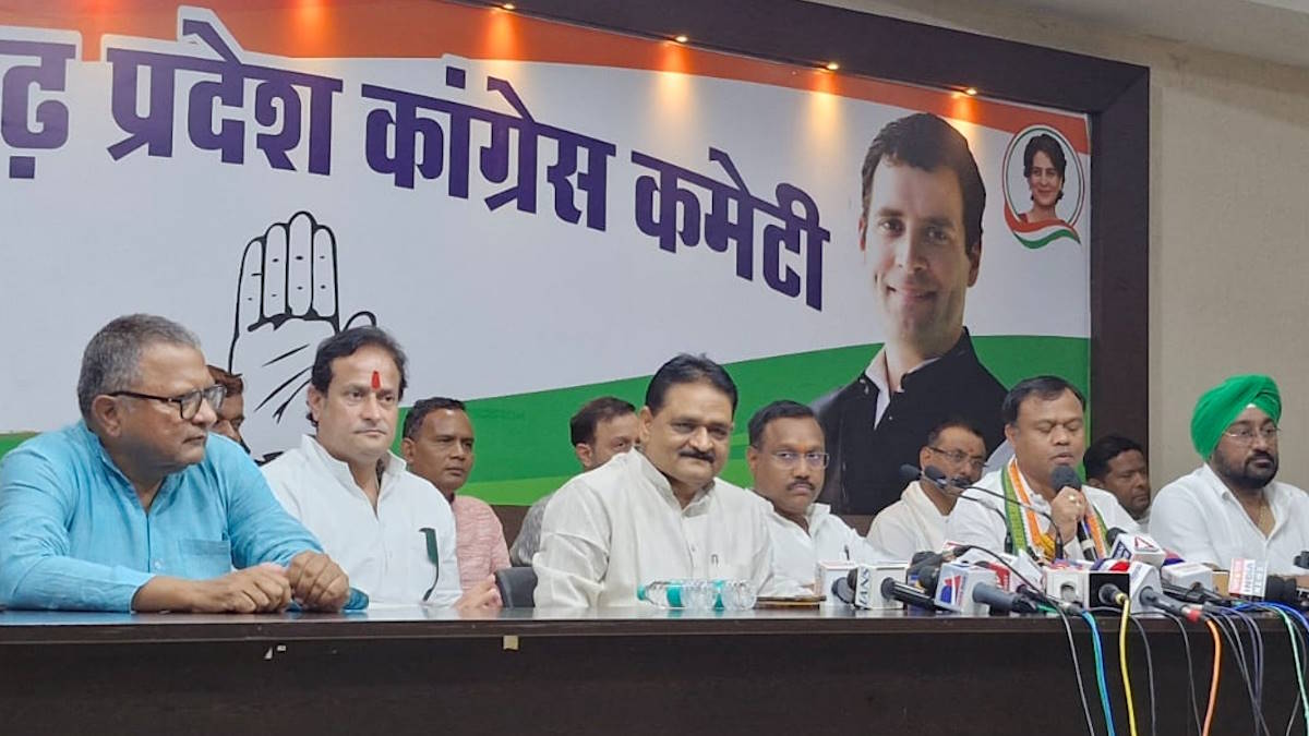 प्रेस वार्ता: राम मंदिर चढ़ावा चोरी पर कांग्रेस का फूटा गुस्सा, भाजपा पर लगाया रामजी को बेचने का आरोप