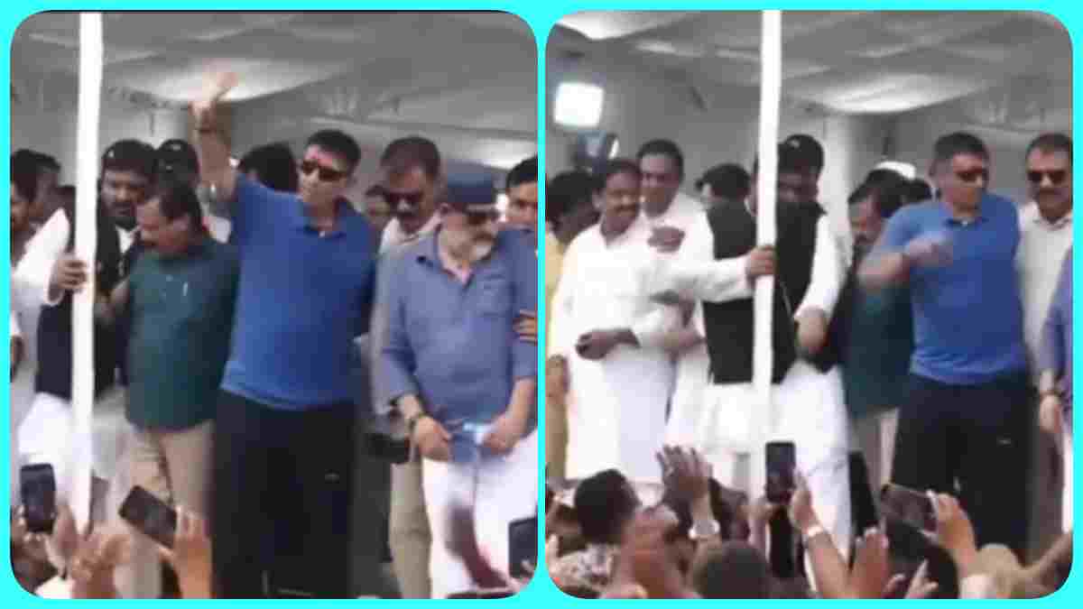 कांग्रेस के मंच पर पूर्व मंत्रियों का अपमान ! विधायक ने आगे आने के लिए वरिष्ठ नेताओं को दिया धक्का