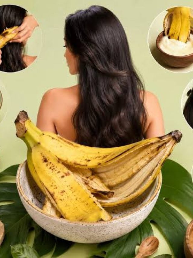 सॉफ्ट-शाइनी हेयर के लिए, केले के छिलके से बनाएं ये मास्क