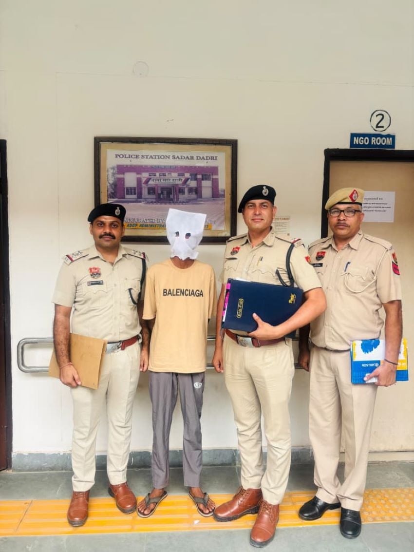चरखी दादरी में 19.67 ग्राम हेरोइन के साथ आरोपी गिरफ्तार, इलेक्ट्रिक स्कूटी से जा रहा था सप्लाई करने