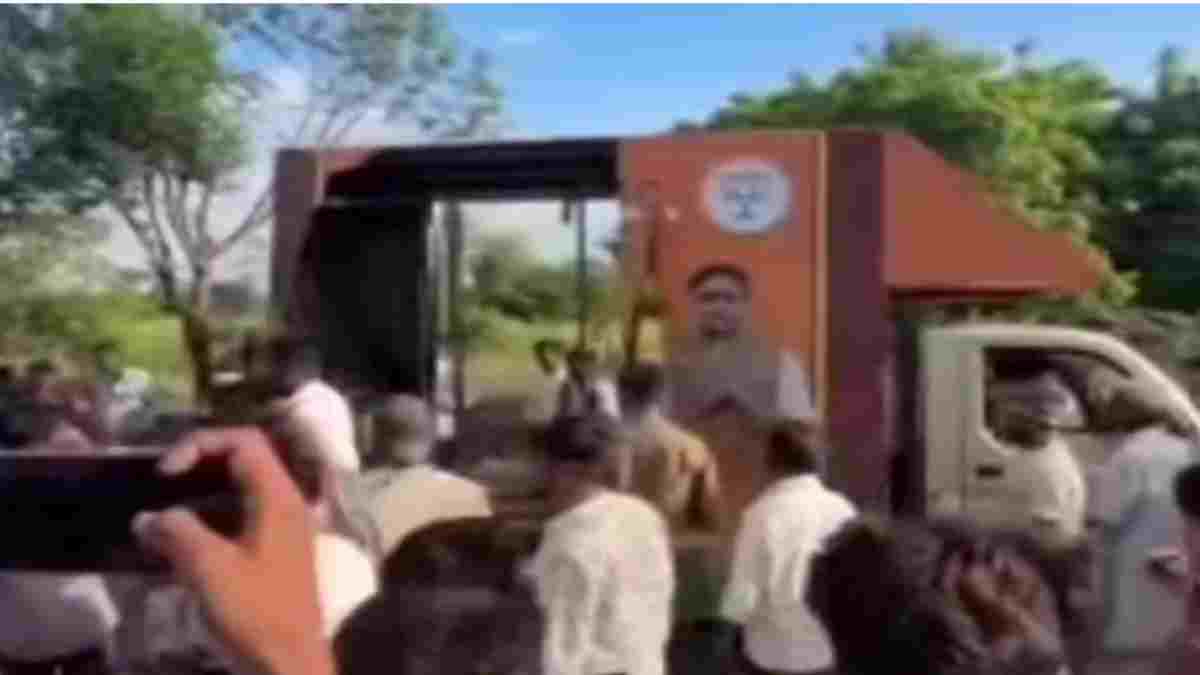 दतिया में भाजपा के प्रचार वाहन पर हमला, चंद्रशेखर आजाद की सभा से लौट रहे थे लोग, FIR दर्ज