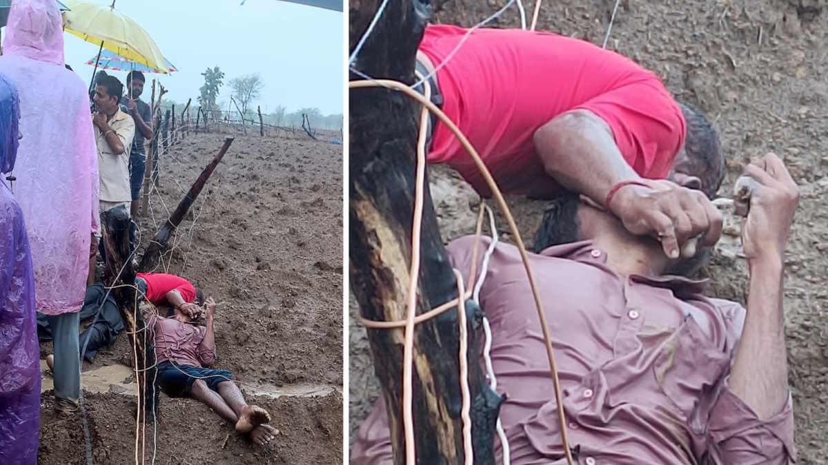 खेत में खुद के लगाए बिजली के तार की चपेट में आए पिता-पुत्र, दोनों की हुई मौके पर मौत…