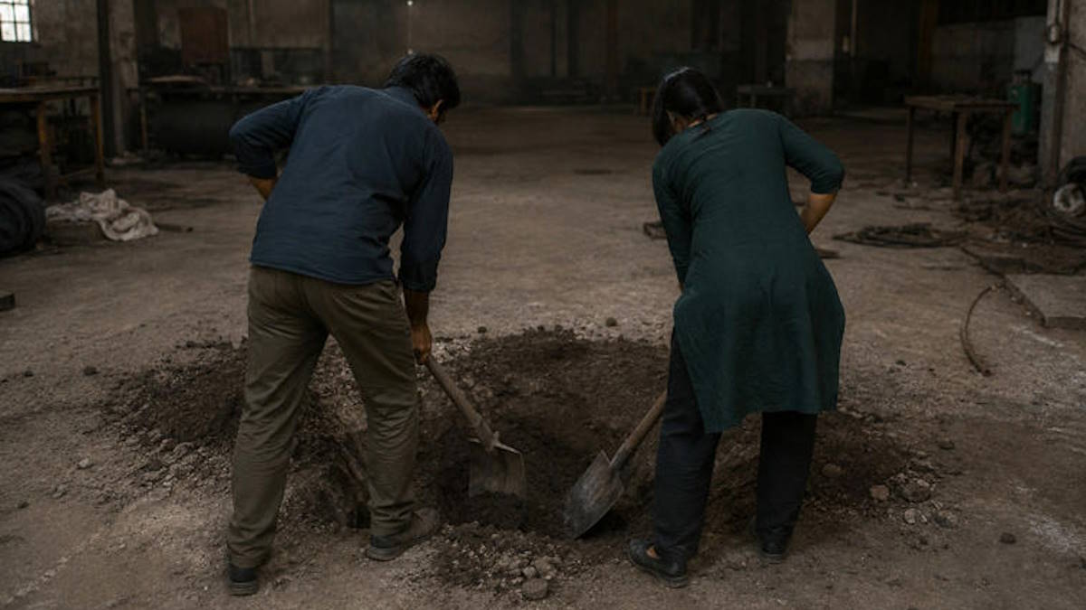 ‘दृश्यम’ जैसी हत्या; महिला ने पति की लाश फैक्ट्री में 12 फीट नीचे गहरे में दफनाया, परिवार से कहा कि वह चला गया है ऑस्ट्रेलिया…