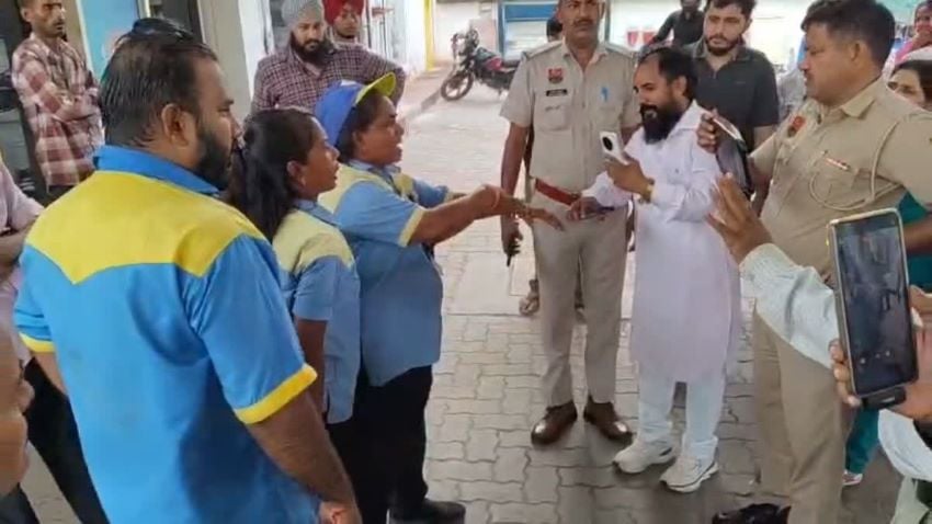 फरीदाबाद के पेट्रोल पंप पर 50 रुपये के विवाद में मारपीट, लाठी-डंडे चले; NIT पुलिस जांच में जुटी
