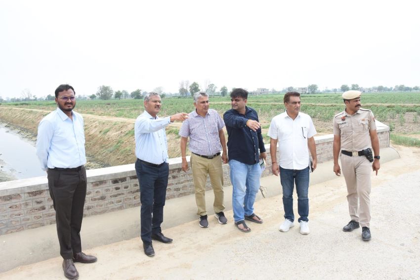 हिसार प्रशासन ने संभाली कमान, मानसून में जलभराव रोकने के लिए उपायुक्त ने किया ड्रेनों का औचक निरीक्षण