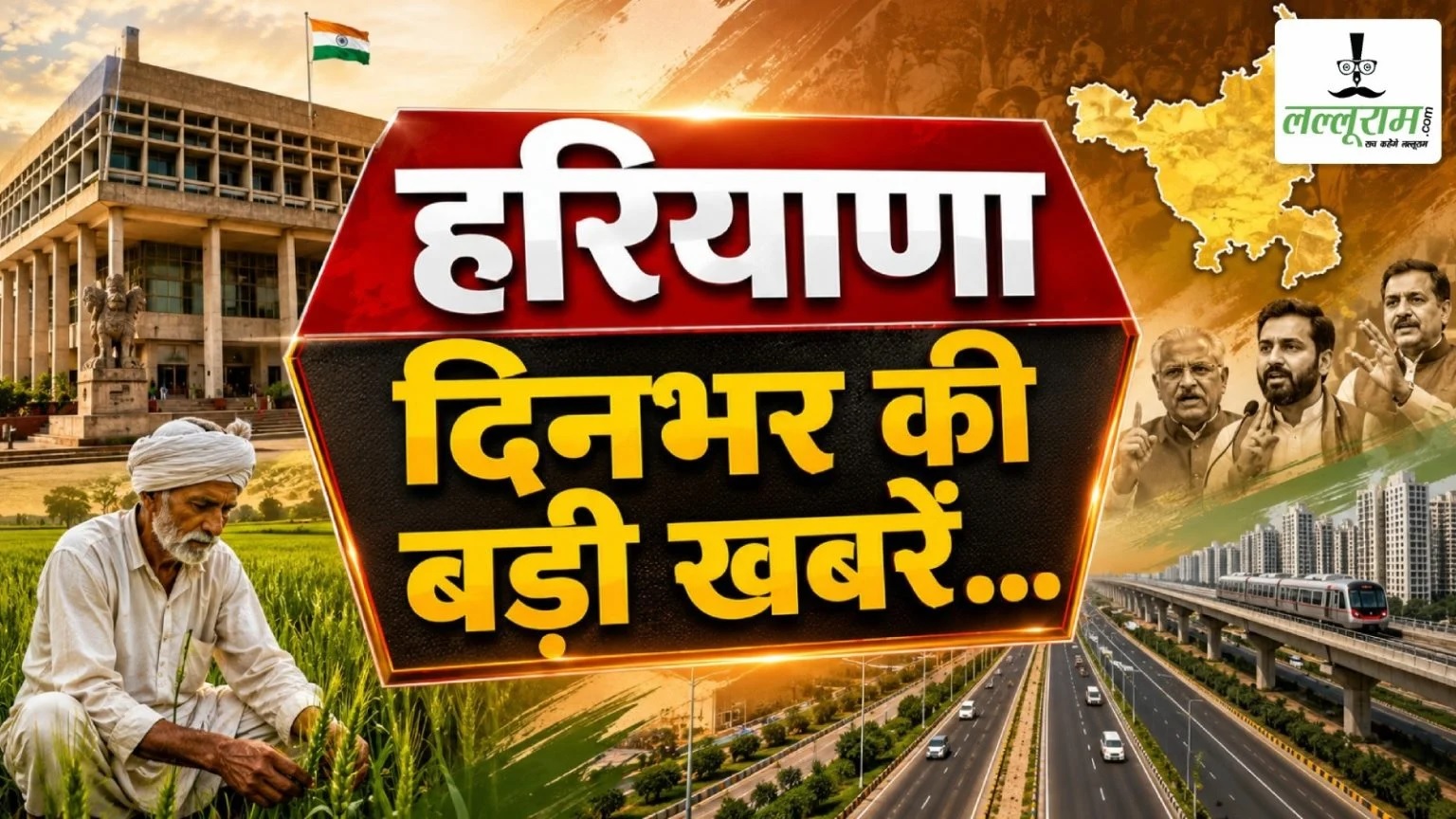 Haryana News Today: रूस से शहीद गुरप्रीत का शव लाने के आश्वासन से लेकर राजनीतिक हलचल और बड़े हादसों समेत एक क्लिक में पढ़ें प्रदेश की बड़ी अपडेट्स