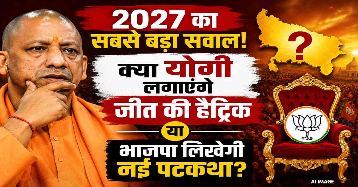 2027 का सबसे बड़ा सवाल: क्या योगी लगाएंगे जीत की हैट्रिक या भाजपा लिखेगी नई पटकथा?
