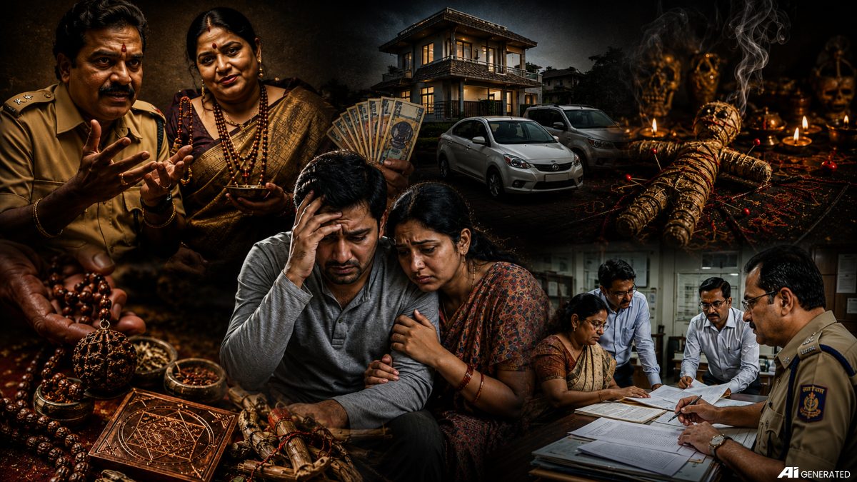 अंधविश्वास का जाल : संतान की चाह में गंवाए डेढ़ करोड़ रुपये, वनकर्मी दंपति पर ठगी का आरोप