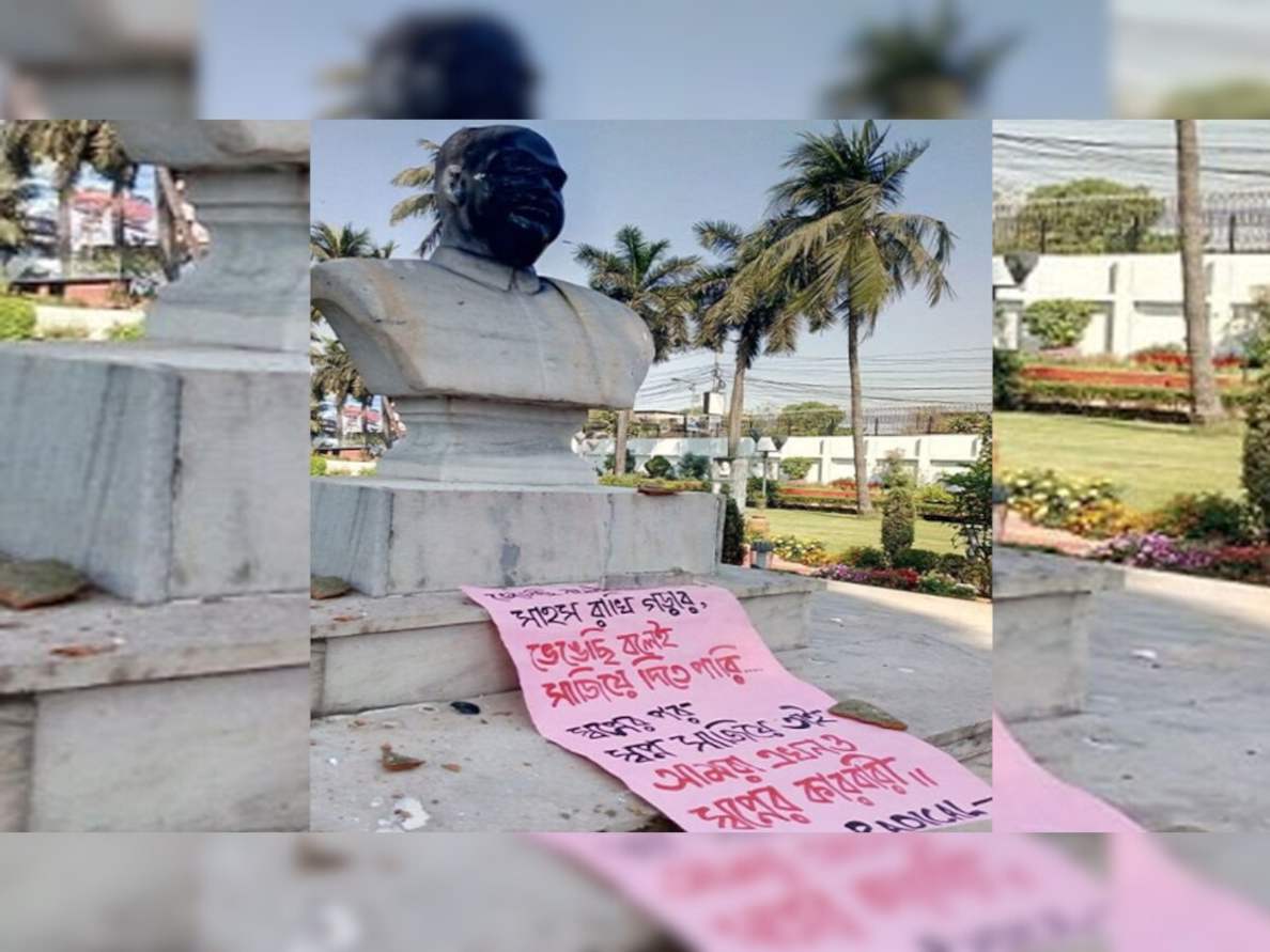 बंगाल में माहौल बिगाड़ने की साजिश, डॉ श्यामा प्रसाद मुखर्जी की जयंती से पहले स्मारक में तोड़फोड़