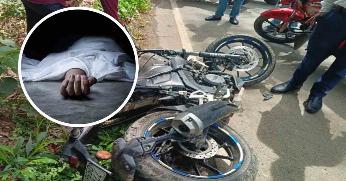 धानापुर में दर्दनाक सड़क हादसा: बस और बाइक की आमने-सामने टक्कर, युवक की मौत