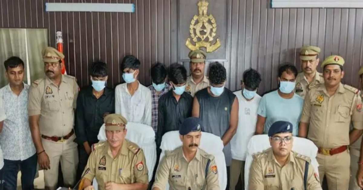 कांड, कार्रवाई और कारावासः सर्राफा व्यापारी से 5 लाख रुपये की लूट का खुलासा, खाकी ने 8 शातिरों को दबोचा