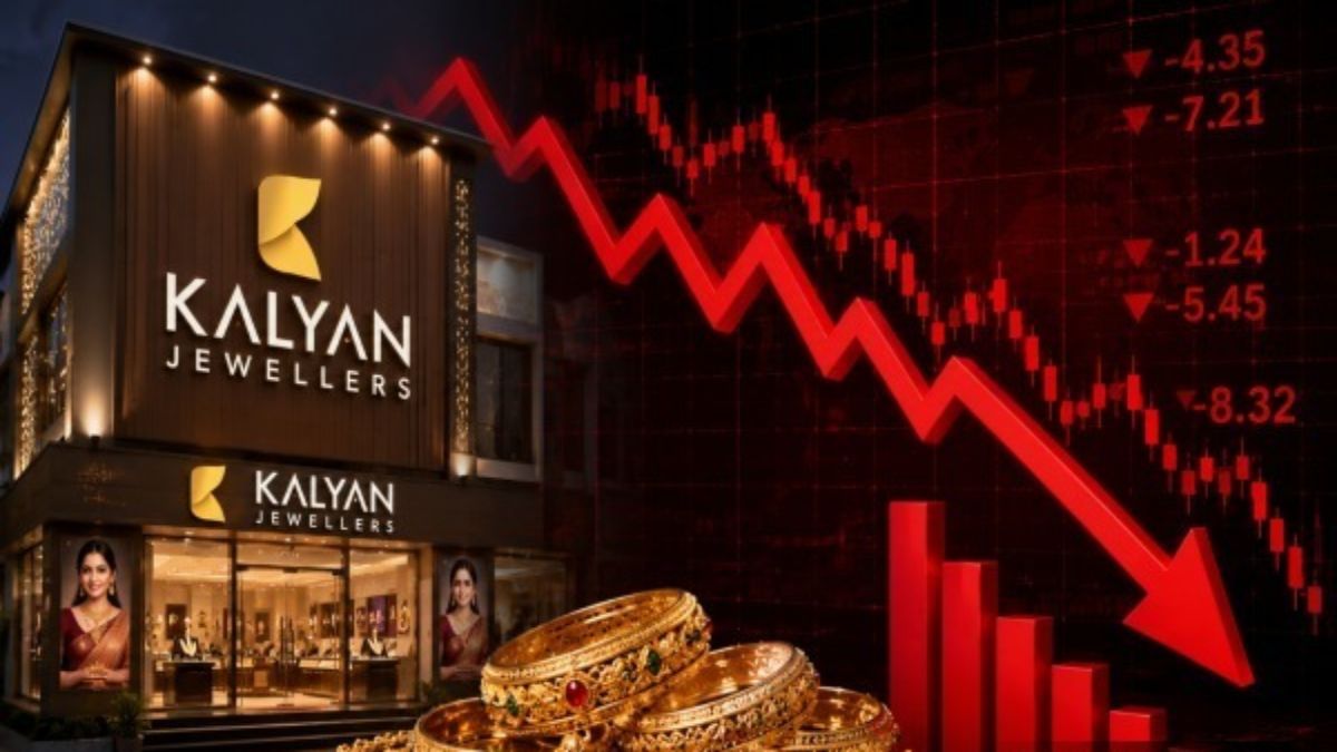 Kalyan Jewellers Share Crash : 38% रेवेन्यू ग्रोथ के बावजूद 8% टूटा शेयर, जानिए निवेशकों ने क्यों की बिकवाली