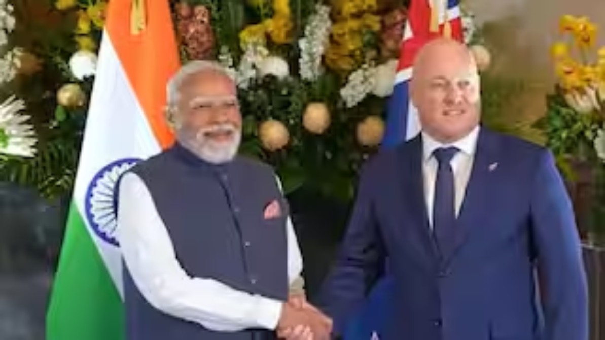 भारत-न्यूजीलैंड में हुए 18 समझौते, 2030 तक आपसी व्यापार दोगुना करने का टारगेट