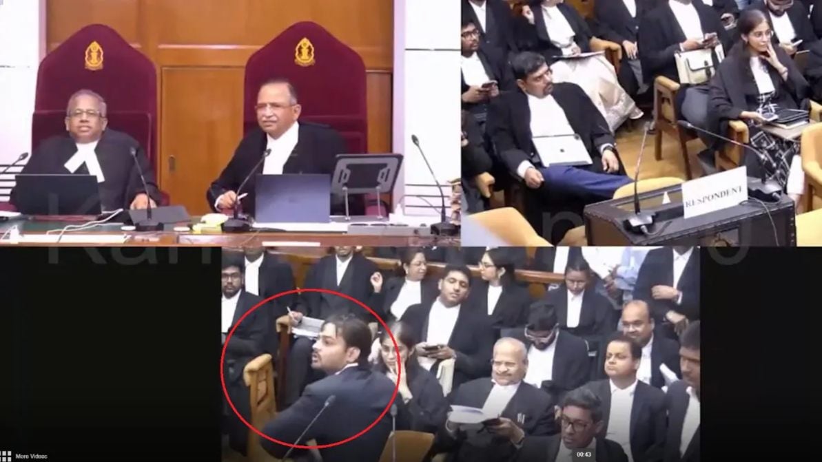 सुप्रीम कोर्ट में कागज फेंकने वाले को शख्स कोर्ट ने किया माफ, CJI ने लिया फैसला