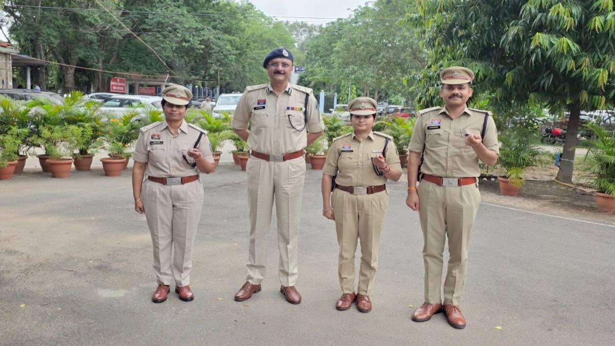 रायपुर पुलिस कमिश्नरेट में नए चेहरे, DCP सहित थाना प्रभारियों ने संभाला नया कार्यभार