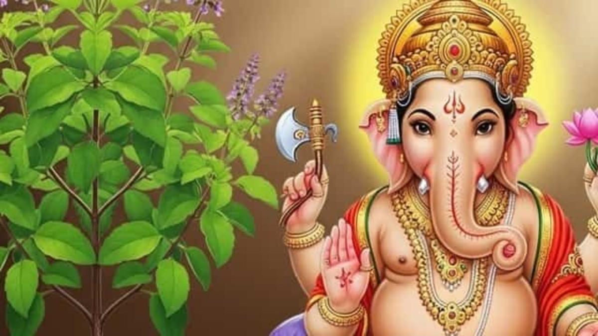 गणेश जी की पूजा में तुलसी क्यों है वर्जित, जानिए इसके पीछे छिपी अनोखी पौराणिक कहानी …