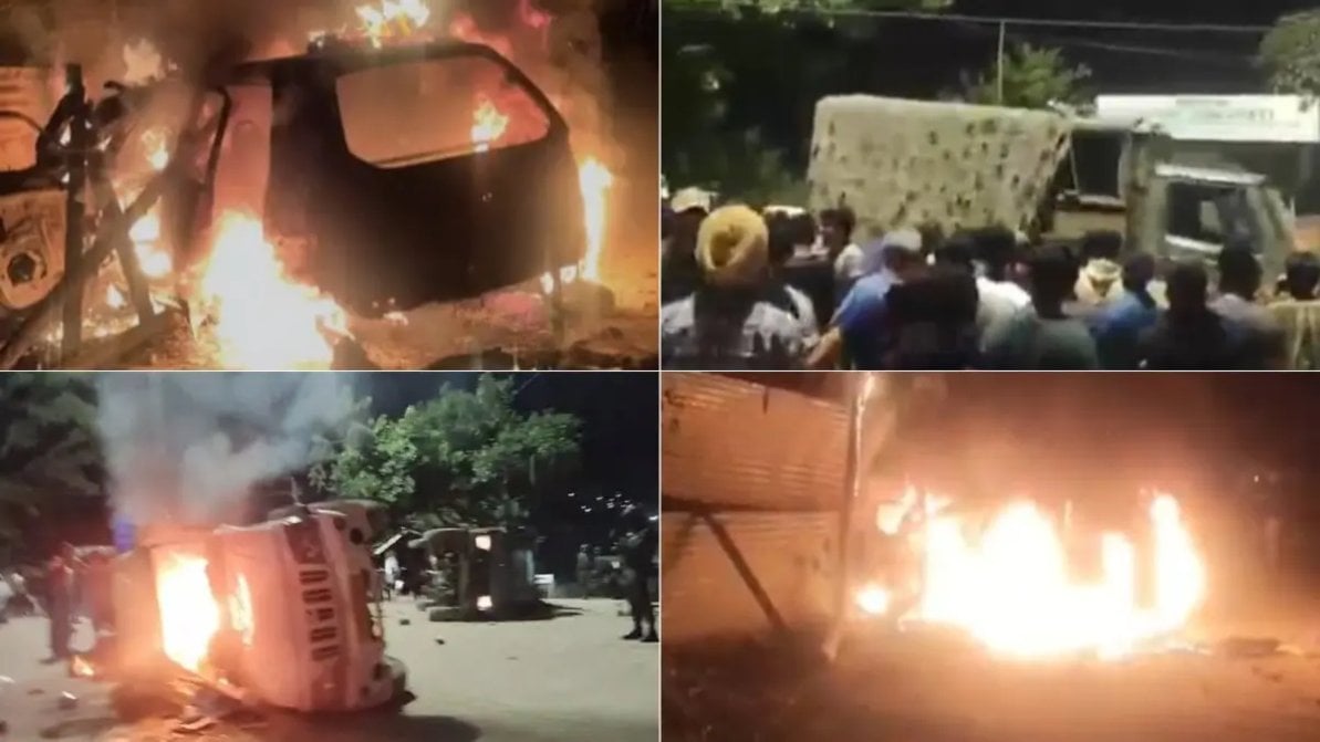 मणिपुर में तलाशी अभियान के बाद असम राइफल्स के कैंप पर भीड़ का हमला, भड़की हिंसा ने तीन वाहन फूंके
