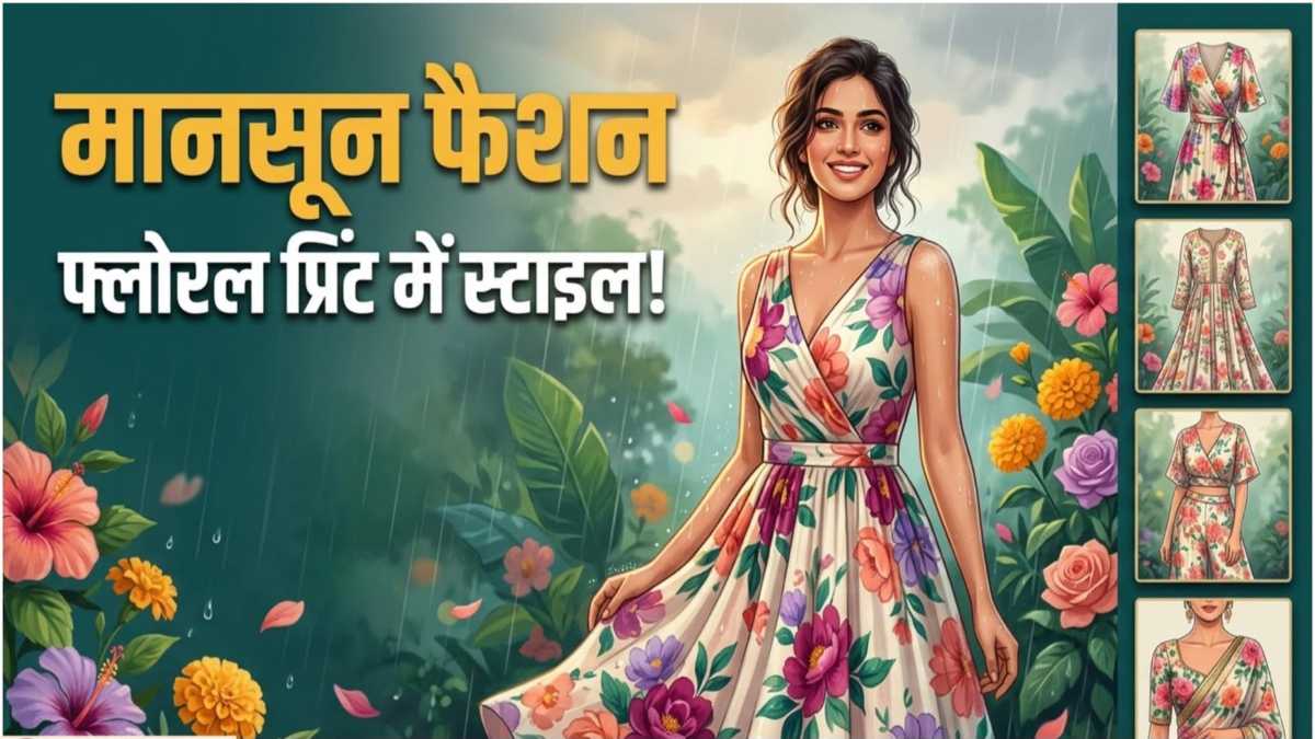 मानसून में फ्लोरल प्रिंट आउटफिट क्यों हैं सबसे स्टाइलिश चॉइस, जानिए हर मौके के लिए कैसे बनाएं परफेक्ट लुक