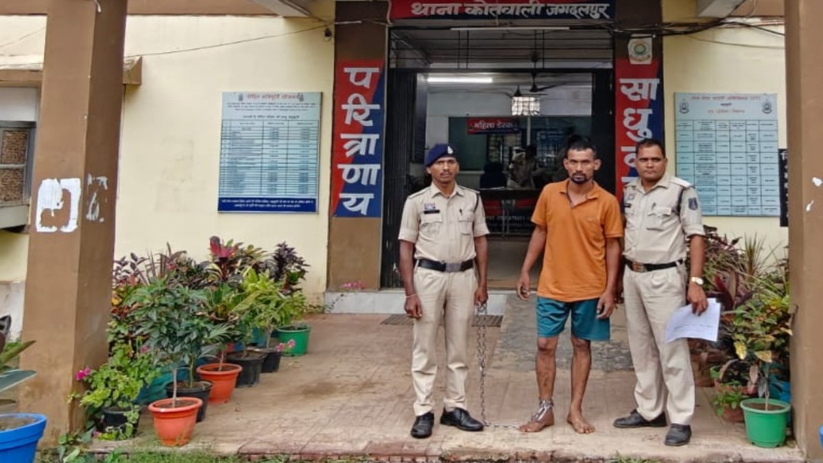 केंद्रीय जेल से फरार बंदी 4 महीने बाद गिरफ्तार, नारायणपुर में पुलिस ने दबोचा