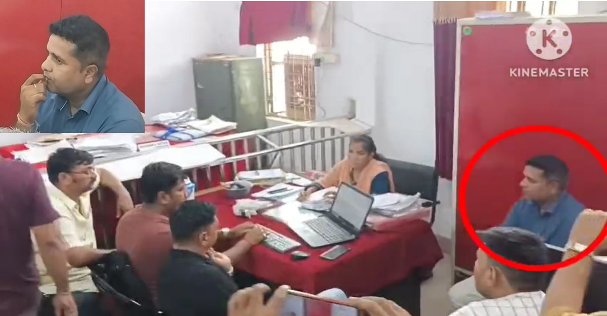 लोकायुक्त की बड़ी कार्रवाई: तहसीलदार कार्यालय का बाबू 3 हजार रिश्वत लेते रंगे हाथों गिरफ्तार