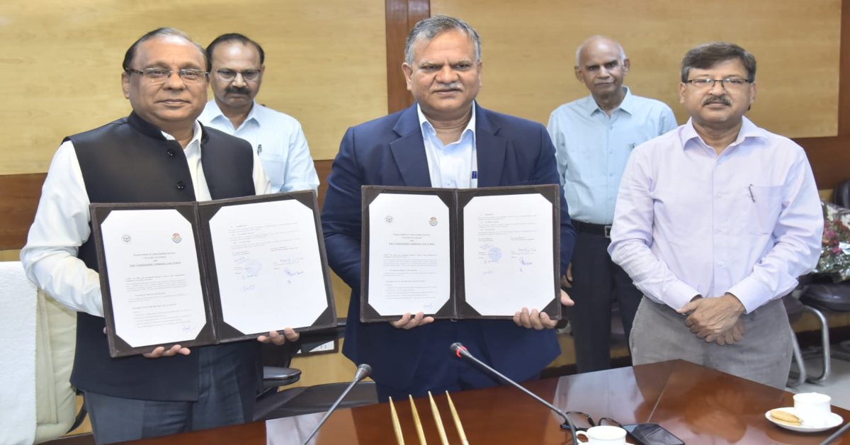 विकसित UP-2047 की दिशा में बड़ा कदम, STC और लखनऊ विश्वविद्यालय के बीच MoU