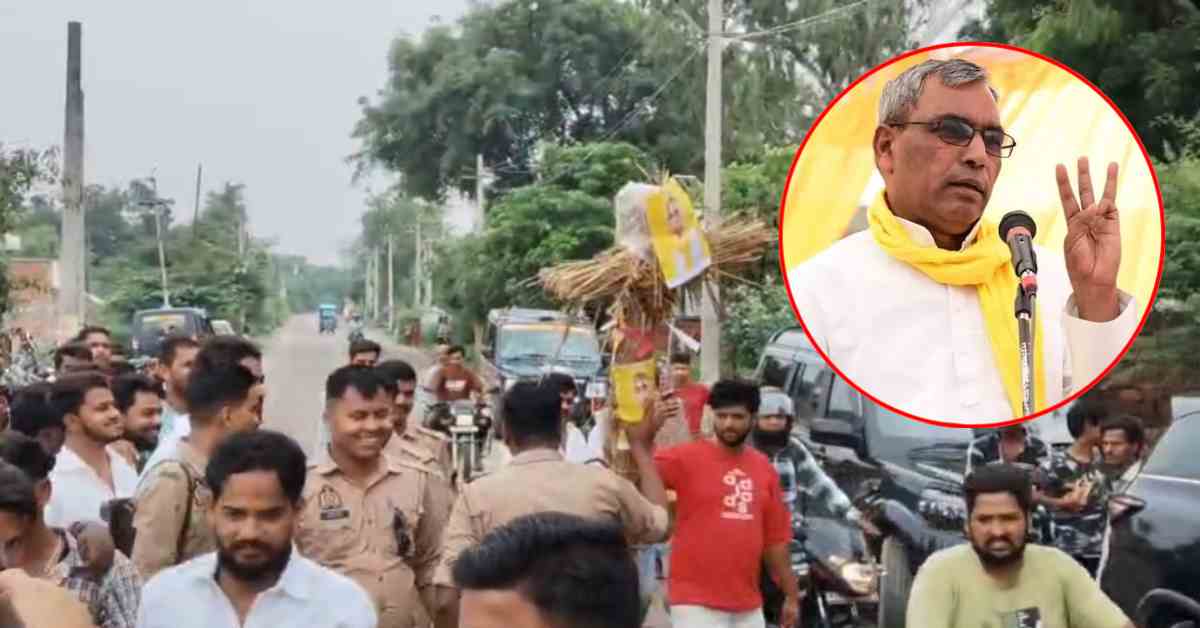 बलिया में मंत्री ओपी राजभर का SP ने किया विरोध, काले झंडे दिखाए, फिर पुलिस ने…