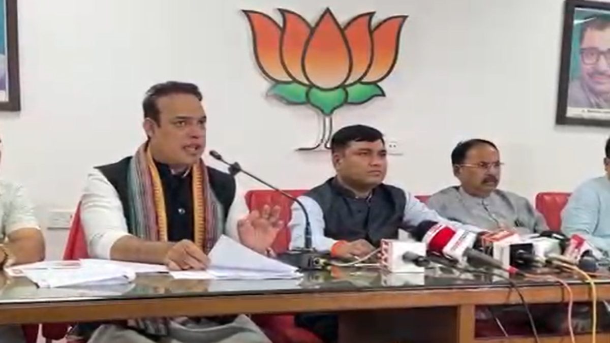 नकटी विवाद पर BJP की पीसी : गौरीशंकर श्रीवास ने कहा- सभी विस्थापितों को मिलेगा न्याय, नकटी प्रोजेक्ट को 2021 में कांग्रेस सरकार ने दी थी मंजूरी