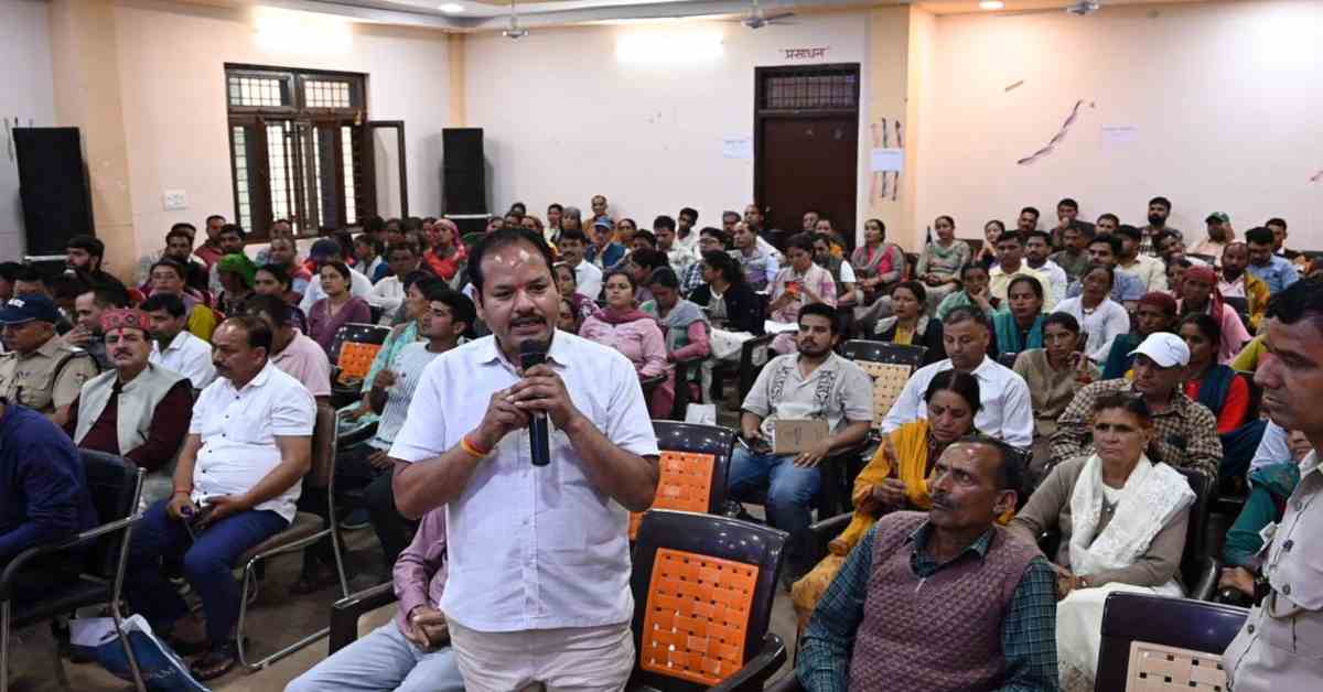 जन-जन की सरकार, जन-जन के द्वार: जनता की समस्याओं का मौके पर हो रहा समाधान