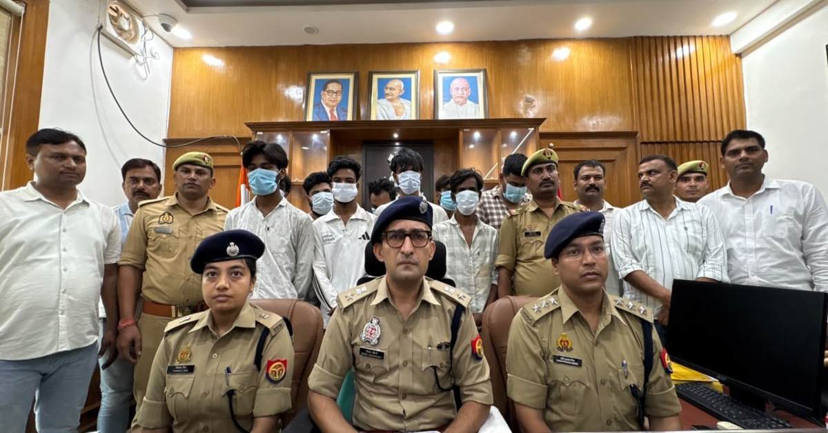 गरीबों के नाम पर खुलवाए बैंक खाते, USDT के जरिए चीन भेजी जा रही थी साइबर ठगी की रकम, 9 गिरफ्तार