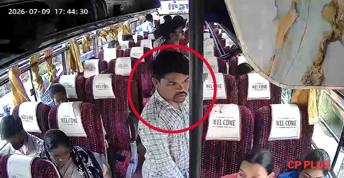 चलती बस में युवतियों से अश्लील हरकतः वारदात सीसीटीवी कैमरे में कैद, आरोपी युवक हिरासत में