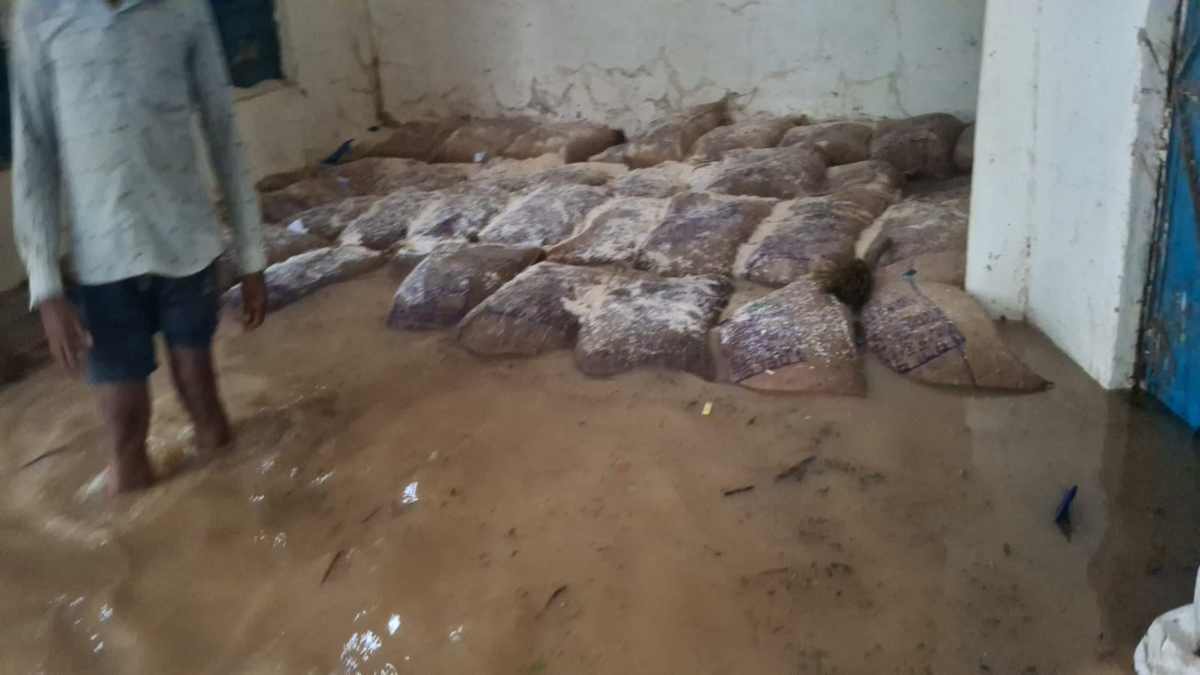 बारिश-बाढ़ ने बिगाड़ी राशन व्यवस्था : 50 से ज्यादा सरकारी राशन दुकानों में हजारों क्विंटल खाद्यान्न खराब, संचालकों ने मांगा मुआवजा