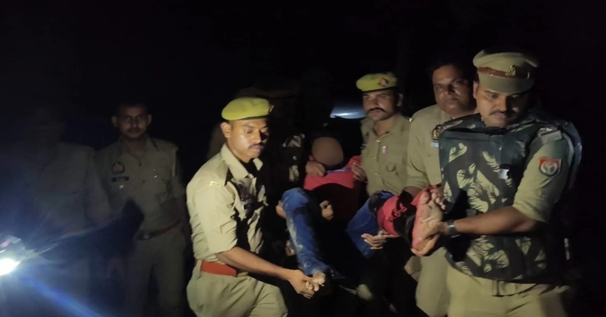 हथगांव पुलिस और गौकशों के बीच मुठभेड़, दो अभियुक्तों के पैरों में लगी गोली