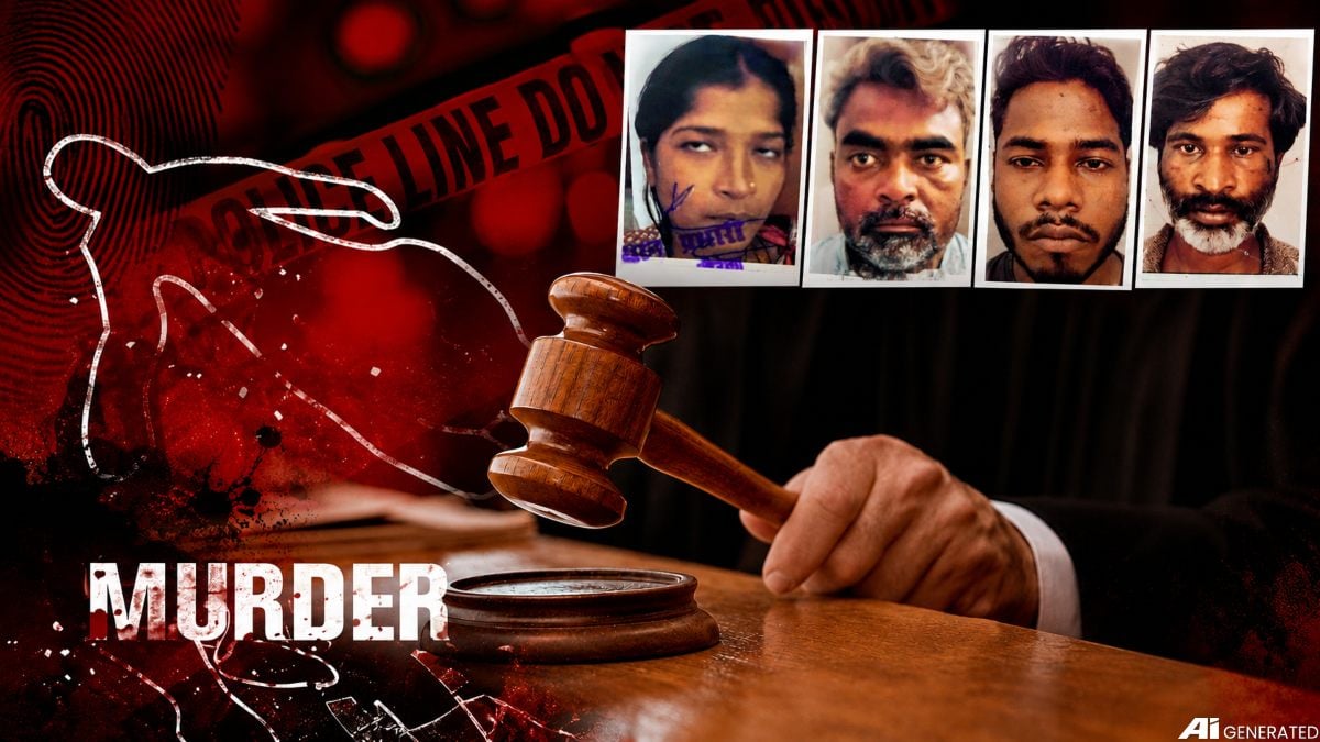 वाहन लूटकर चालक की हत्या का मामला: 4 दोषियों को उम्रकैद, एक को 1 साल की सजा, एक आरोपी बरी