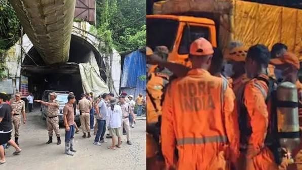 सिक्किम में सुरंग पर लैंडस्लाइड से बड़ा हादसा: 27 मजदूरों के फंसने की आशंका, 10 की मौत; रेस्क्यू करने गए कुछ वर्कर बेहोश