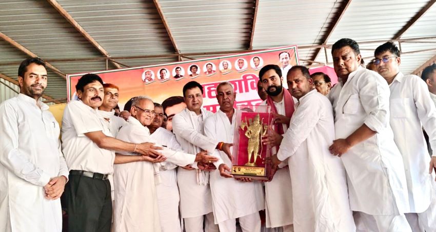 कैथल ब्राह्मण धर्मशाला में उमड़ा जनसैलाब, सुरजेवाला बोले- भाजपा ने किया समाज से विश्वासघात