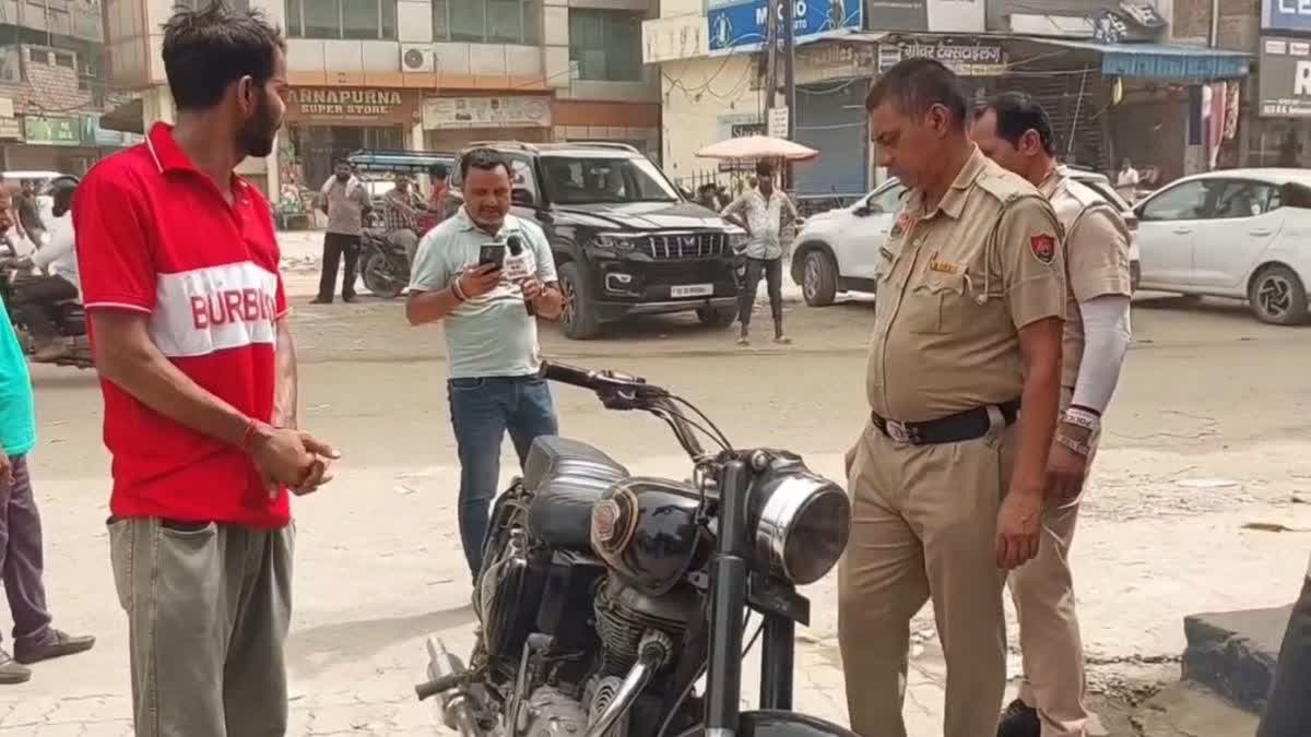 करनाल में नियमों का उल्लंघन करने वाले बुलेट चालक पर गिरी गाज, पुलिस ने काटा 51,500 रुपये का चालान