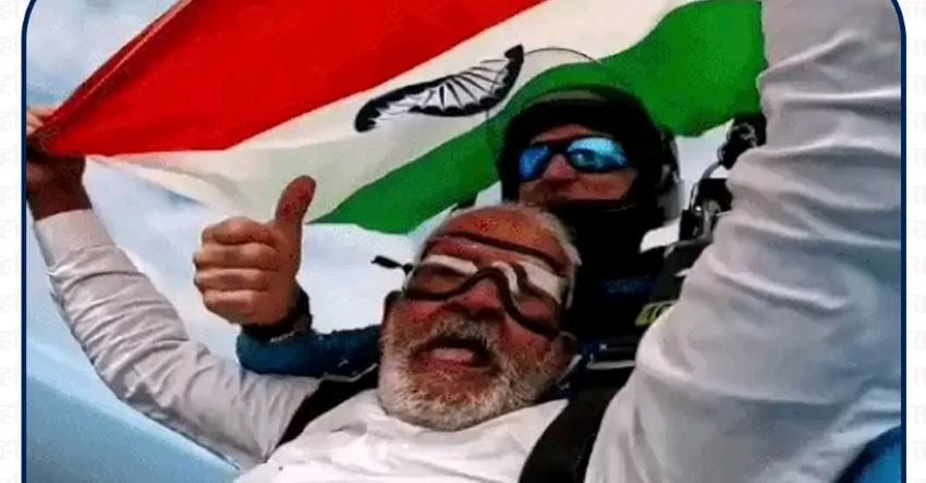 80 की उम्र, जज्बा 18 हजार फीट ऊंचा! हरियाणा के बुजुर्ग ने स्काई डाइविंग कर बनाया अनोखा रिकॉर्ड