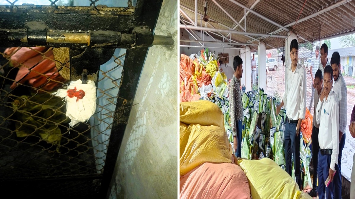 कृषि विभाग की बड़ी कार्रवाई: छापेमारी कर गोदाम को किया सील, भारी मात्रा में अवैध कृषि सामग्री जब्त