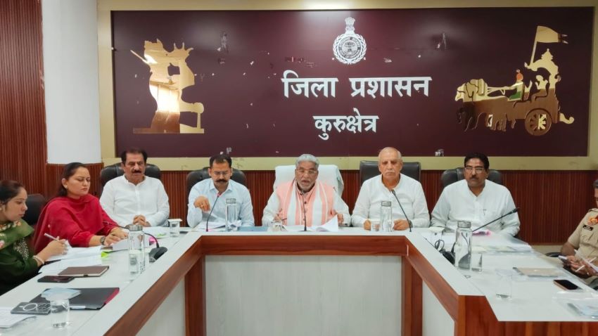 कुरुक्षेत्र में डी प्लान से ₹15.22 करोड़ के विकास कार्य होंगे: मंत्री कृष्ण लाल पंवार